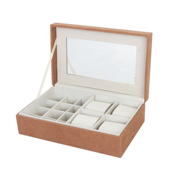 Ékszeres doboz Versa Poliészter Préselt Papír Tükör 16 x 7,8 x 25 cm MOST
15229 HELYETT 7590 Ft-ért!