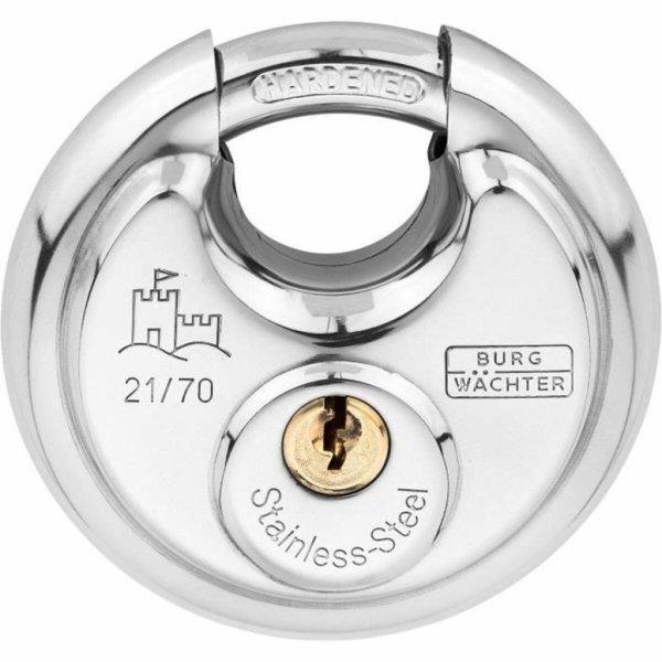 Kulccsal záródó lakat Burg-Wachter 21 70 SB Rozsdamentes acél MOST 25840
HELYETT 16577 Ft-ért!