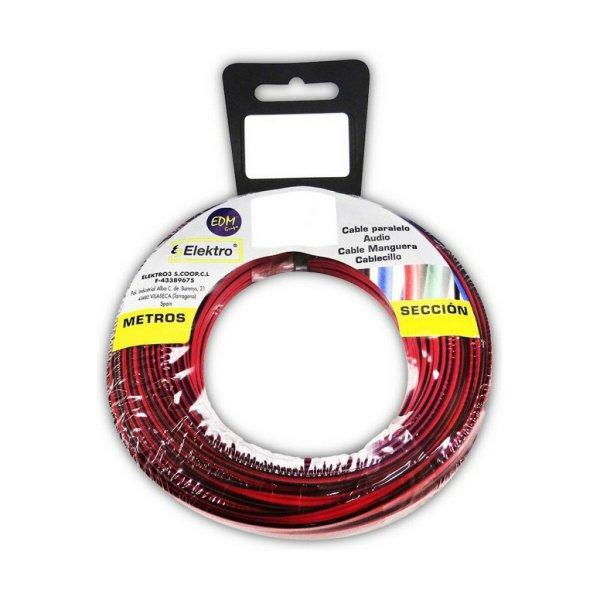 audiokábel EDM 28039 Fekete Piros Piros/Fekete 2 x 0,75 mm 5 m MOST 6628
HELYETT 3472 Ft-ért!
