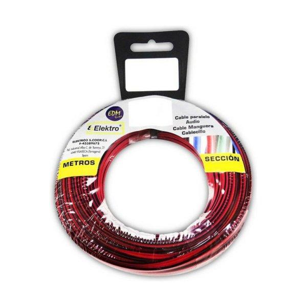 audiokábel EDM 28040 Fekete Piros Piros/Fekete 2 x 0,75 mm 10 m MOST 8438
HELYETT 4737 Ft-ért!