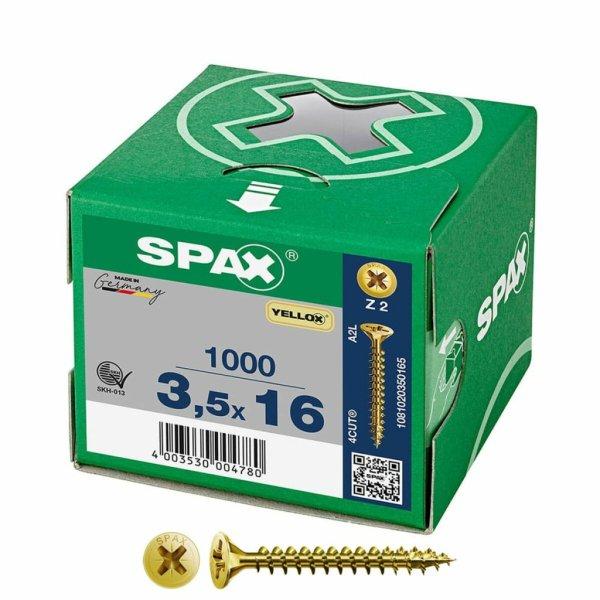 Csavaros doboz SPAX Yellox Z2 Lapos fej 3,5 x 16 mm 1000 Unidades MOST 16698
HELYETT 11244 Ft-ért!