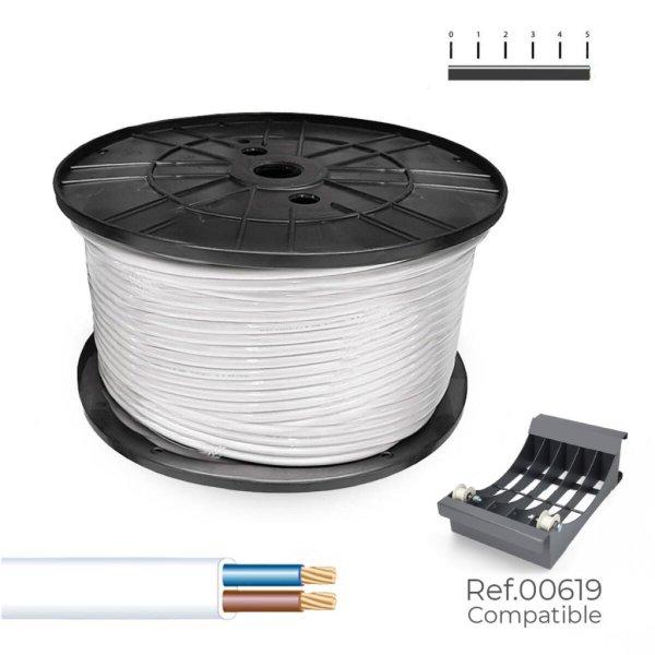 Elektromos kábel tömlő Sediles Fehér 2 x 1,5 mm 200 m h05vvh2-f MOST 136735
HELYETT 115541 Ft-ért!