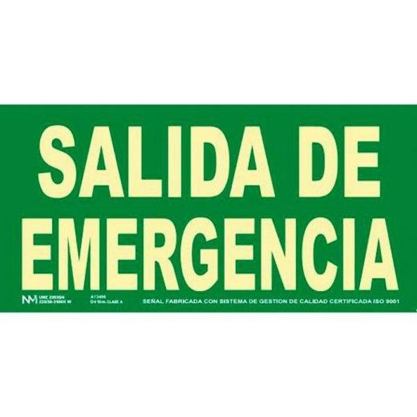 Jel Archivo 2000 SALIDA DE EMERGENCIA" PVC 32 x 16 cm MOST 8206 HELYETT
4605 Ft-ért!"