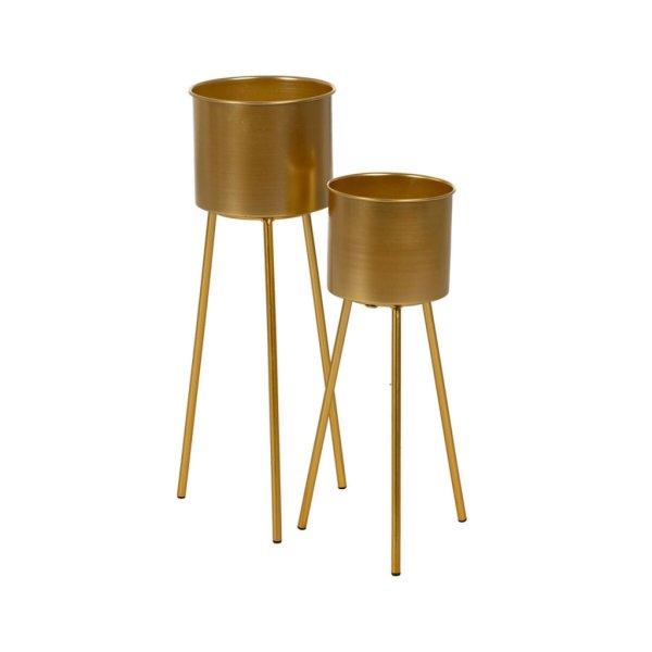 Virágcserepek készlete Aranysàrga Vas 28 x 24 x 69 cm MOST 47976 HELYETT
32310 Ft-ért!