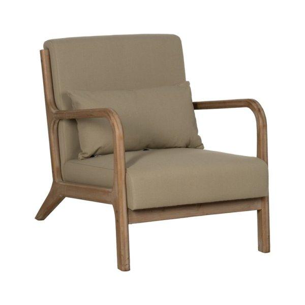 Karosszék Bézs szín 66 x 85 x 74 cm MOST 308297 HELYETT 234646 Ft-ért!