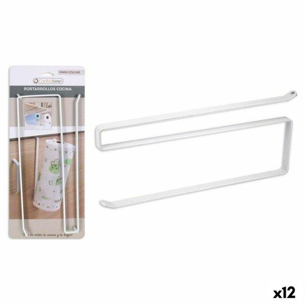Konyhai papírtörlő tartó Confortime Fehér Fém 26 x 10 x 1,3 cm (12
egység) MOST 25987 HELYETT 15750 Ft-ért!
