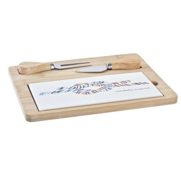 Sajt Deszka DKD Home Decor Tengerész Többszínű Bambusz Kőedény (24,5 x 20
x 1,2 cm) (4 Darabok) MOST 9544 HELYETT 5713 Ft-ért!