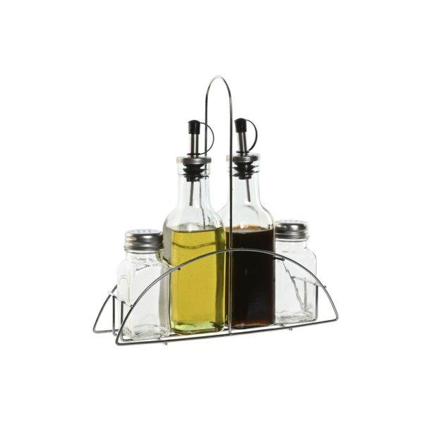 Asztali fűszer-, ecet- és olajtartó Home ESPRIT Átlátszó Fém Kristály
300 ml 22,5 x 6 x 23 cm MOST 6682 HELYETT 3754 Ft-ért!