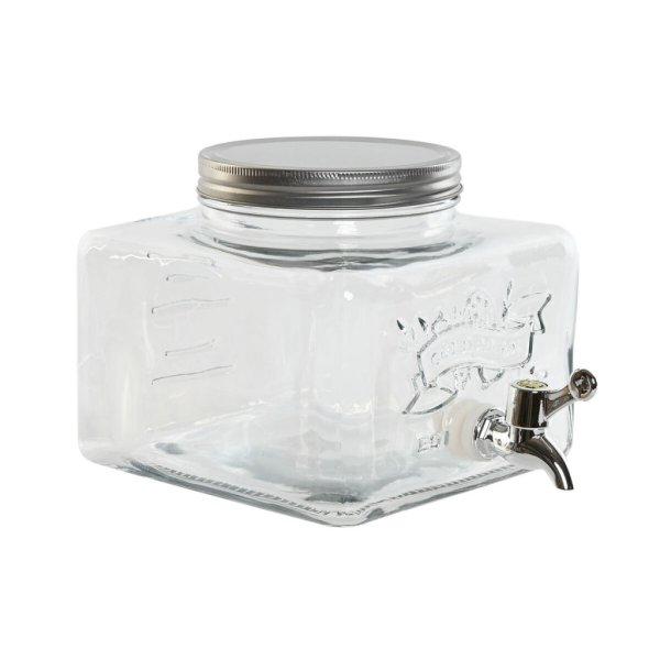 Vízadagoló Home ESPRIT Átlátszó Fém Szilikon Kristály ABS 3,5 L 19 x 25 x
16 cm MOST 11114 HELYETT 6655 Ft-ért!