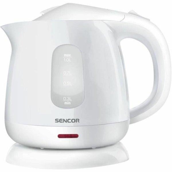 Vízforraló Sencor SWK 1010WH Fehér 1100 W 1 L Műanyag (1 egység) MOST 29290
HELYETT 18784 Ft-ért!