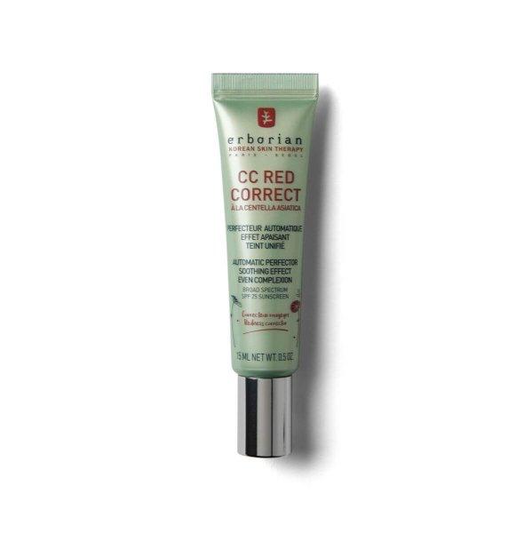 Erborian CC krém bőrpír ellen CC Red Correct (Automatic Perfector) 15 ml