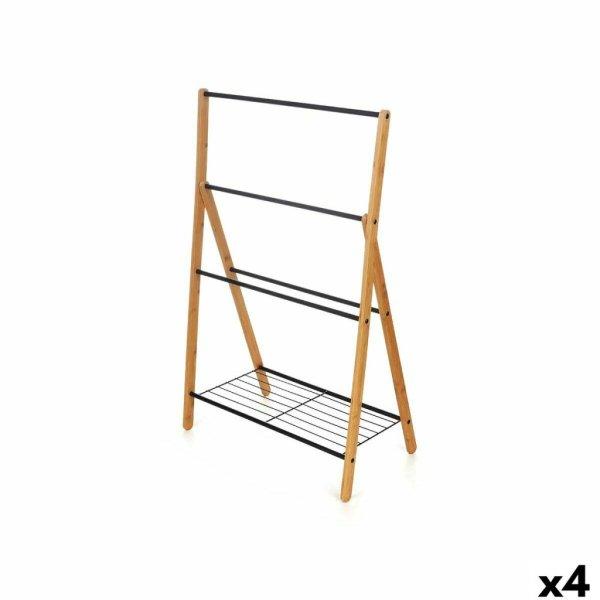 Álló Törölközőtartó Kipit B7816 Fekete Fém Bambusz 60 x 90 x 37 cm 4
egység MOST 57698 HELYETT 39321 Ft-ért!