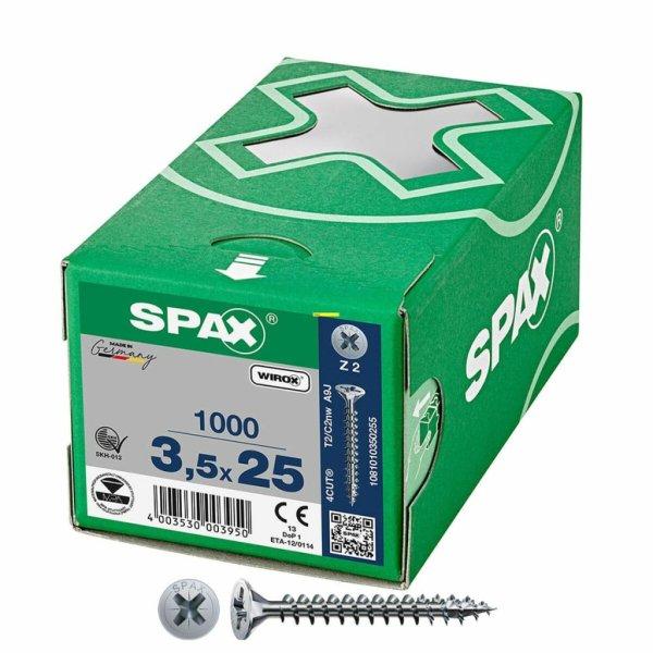 Csavaros doboz SPAX Wirox Z2 Lapos fej 3,5 x 25 mm 1000 Unidades MOST 20318
HELYETT 13683 Ft-ért!
