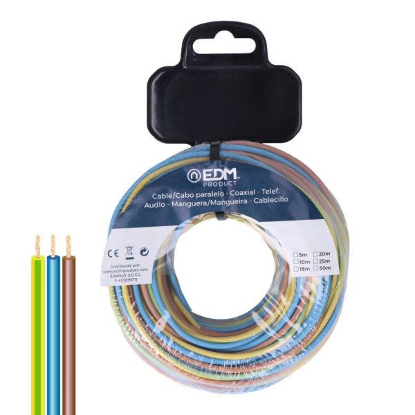 Párhuzamos kábel EDM 28741 Kék Barna 20 m Tekercs h07z1-k MOST 37535 HELYETT
26184 Ft-ért!