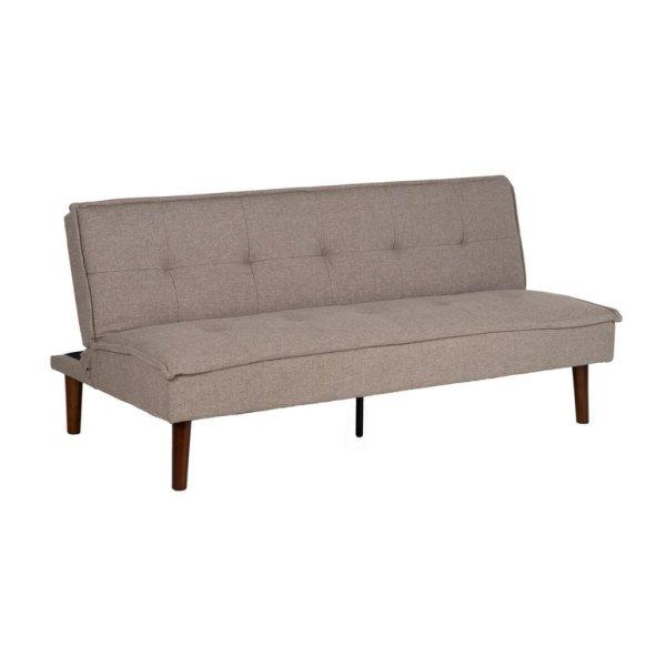 Kanapéágy Bézs szín 181 x 88 x 85,5 cm MOST 240483 HELYETT 183030 Ft-ért!