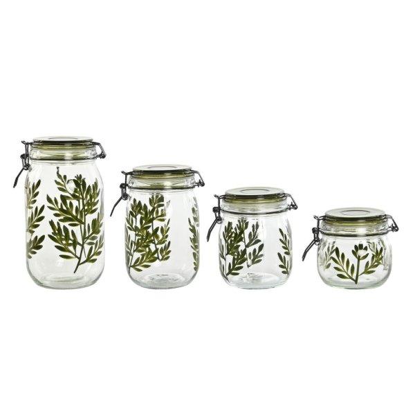 4 Gyurma szett Home ESPRIT Zöld Kristály Vas 1,5 L 11,3 x 11,3 x 21,7 cm MOST
19869 HELYETT 11633 Ft-ért!