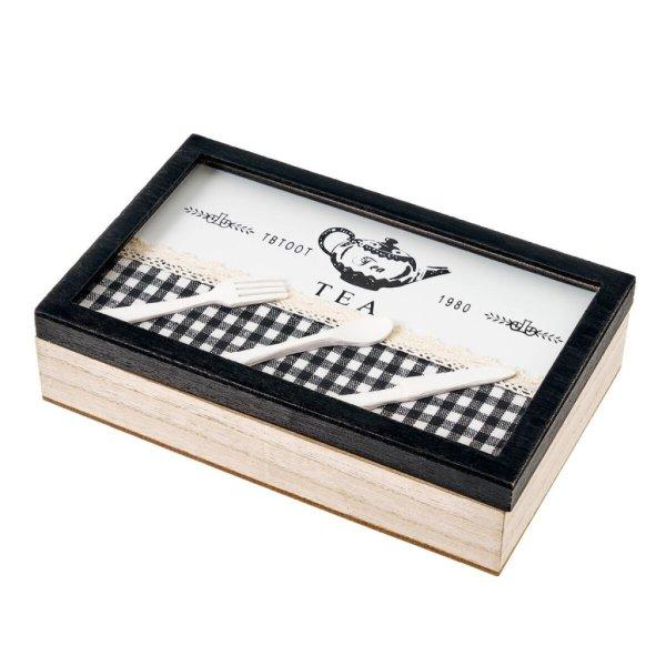 Teafilter tartó Többszínű Kristály Fa MDF 24 x 15 x 6 cm MOST 12058 HELYETT
7218 Ft-ért!