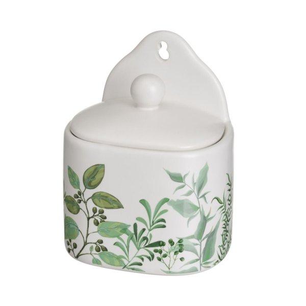 Sótartó fedéllel GREENS Fehér Zöld Kőedény 500 ml 12 x 8,5 x 15 cm MOST
7549 HELYETT 4233 Ft-ért!