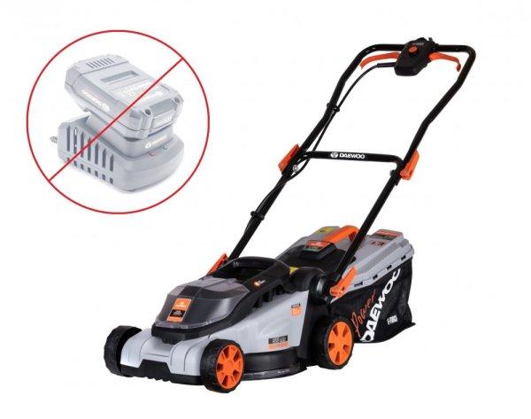 Daewoo DALLM18-320 SOLO vezeték nélküli 18V akkus, akkumulátoros fűnyíró
32 cm, 35L gyűjtőzsákkal, akku és töltő nélkül