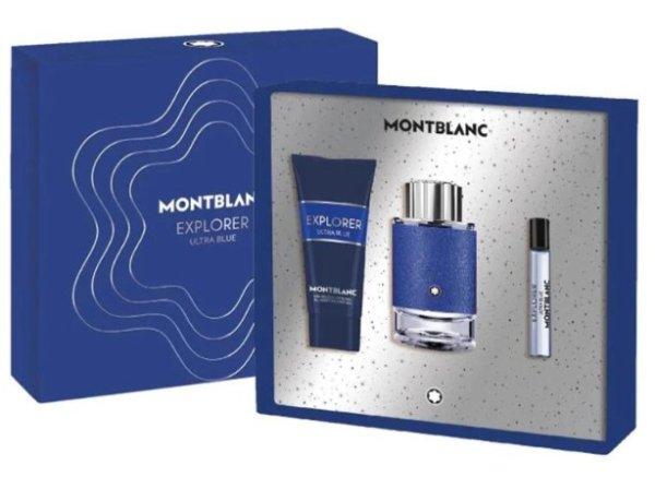 Mont Blanc Explorer Ultra Blue - EDP 100 ml + tusológél 100 ml+ EDP 7,5 ml