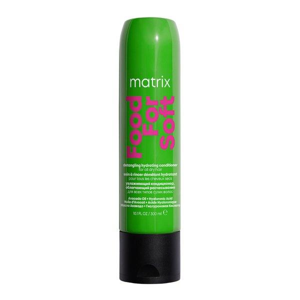 Matrix Hidratáló kondicionáló a száraz haj könnyebb
kifésülhetőségéért Food For Soft (Detangling Hydrating Conditioner) 300 ml