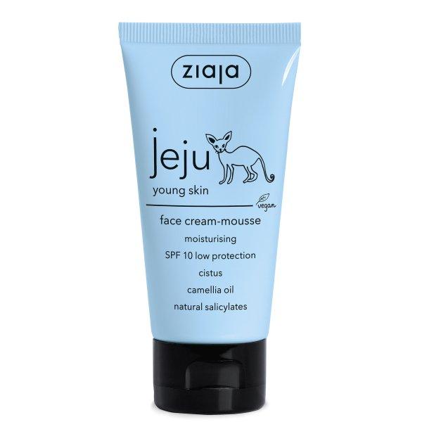 Ziaja Arcápoló krémhab SPF 10 Jeju (Face Cream-mousse) 50 ml