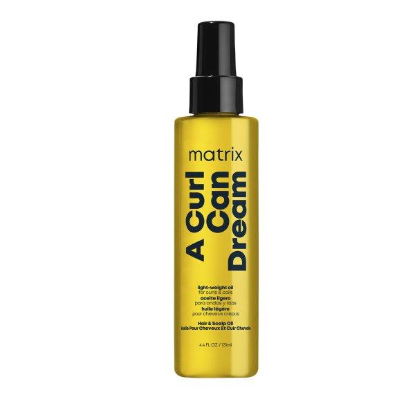 Matrix Könnyű olaj göndör és hullámos hajra A Curl Can Dream (Hair & Scalp
Oil) 150 ml