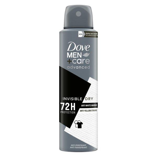 Dove Izzadásgátló spray Men Invisible Dry (Anti-Perspirant) 150 ml