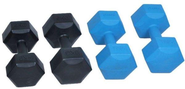 SPARTAN Hatszögletű Cement Kézi Súlyzó 2 x 2 kg