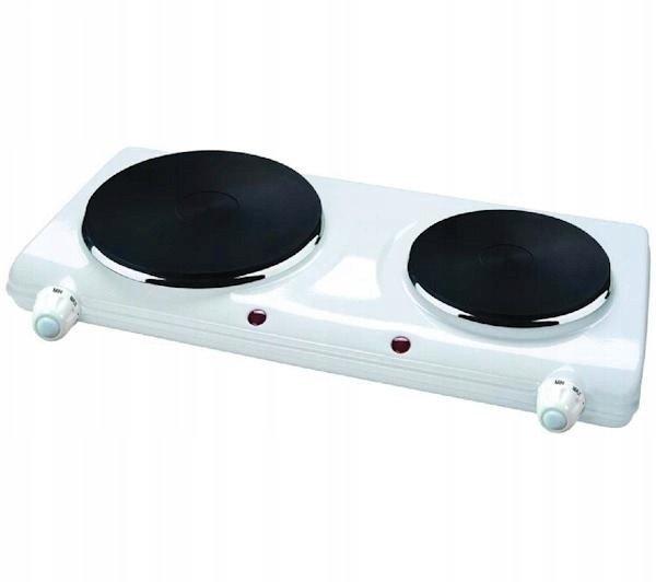 Ravanson elektromos főzőlap - 2 lapos - fehér (HP-8020)