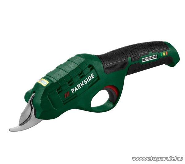 (hibás 407645) ParkSide PAAS 4 A1 Beépített akkus kerti ágvágó olló,
metszőolló (max. 14 mm ágvastagságig), 4V