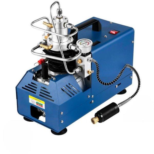 PCP kompresszor 300bar 230V, 1800W, kézi leállítás