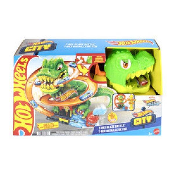 Hot wheels T-rex támadás pályaszett