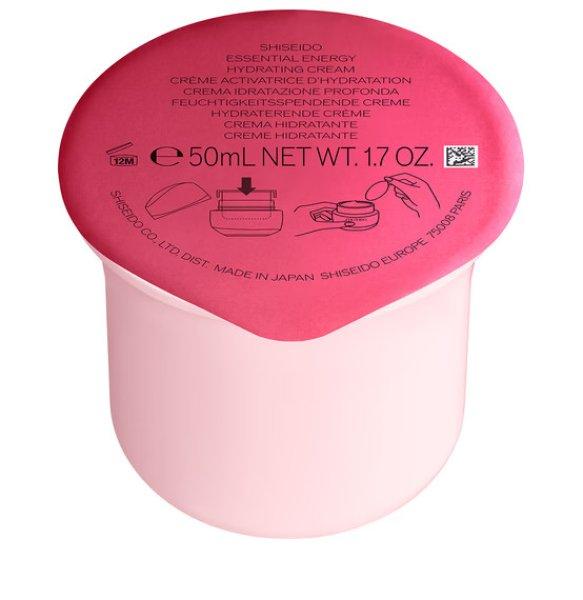 Shiseido Utántöltő hidratáló arckrémhez Essential Energy (Hydrating Cream
Refill) 50 ml