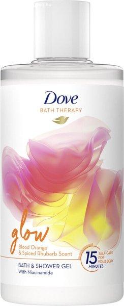 Dove Fürdő-és tusfürdő Bath Therapy Glow (Bath and Shower Gel) 400 ml