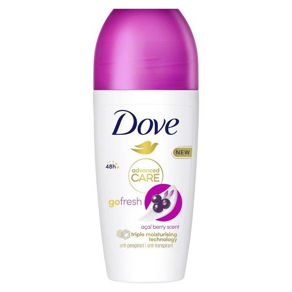 Dove Golyós izzadásgátló Advanced Care Acai (Anti-Perspirant Roll-On) 50 ml