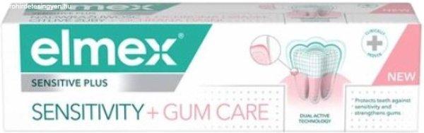 Elmex Fogkrém érzékeny fogakra és fogínyre Sensitive Plus Sensitivity + Gum
Care 75 ml