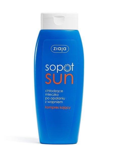 Ziaja Napozás utáni hűsítő tej kalciummal Sun (After Sun Milk) 200 ml