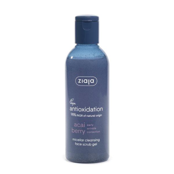 Ziaja Micellás gél bőrradírral Acai Berry (Micellar Cleansing Face Scrub
Gel) 200 ml