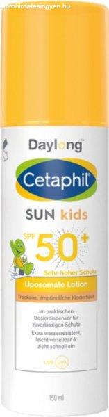 Daylong Fényvédő tej gyerekeknek Cetaphil Sun Kids SPF 50+ (Liposomale
Lotion) 150 ml