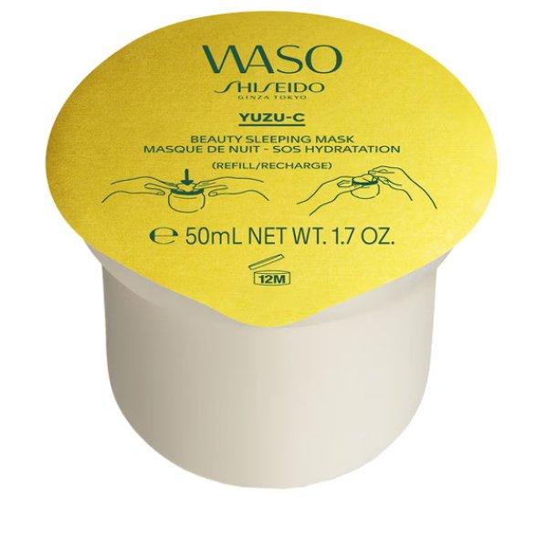 Shiseido Utántöltő éjszakai hidratáló arcmaszkhoz Waso Yuzu-C (Beauty
Sleeping Mask Refill) 50 ml
