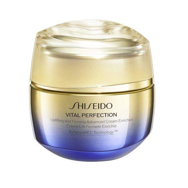 Shiseido Feszesítő krém normál és száraz bőrre Vital Perfection
(Uplifting and Firming Advanced Cream Enriched) 50 ml