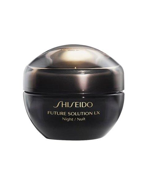 Shiseido Éjszakai regeneráló ránctalanító krém Future Solution LX (Total
Regenerating Night Cream) 50 ml - TESZTER