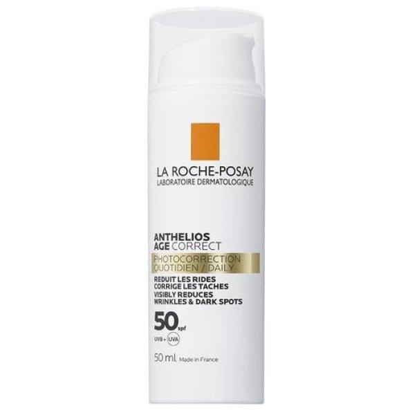 La Roche Posay Könnyű fénykorrekciós nappali krém SPF 50+ Anthelios Age
Correct 50 ml