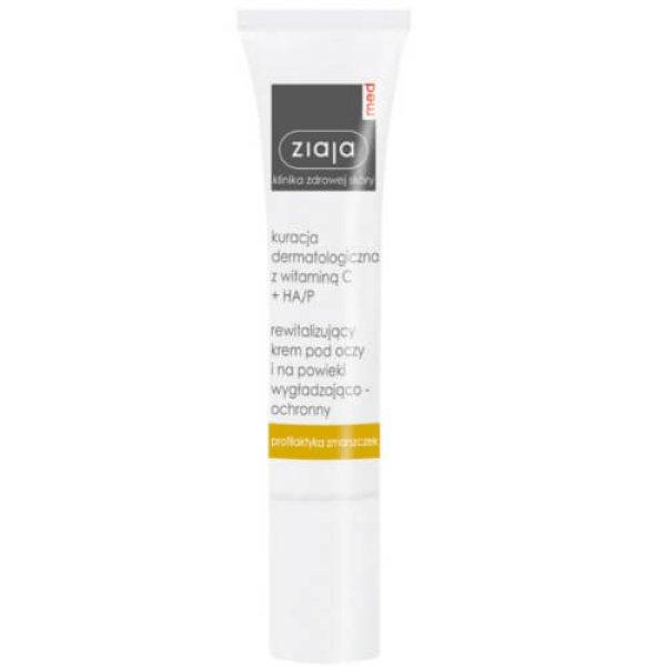 Ziaja Szemkörnyékápoló krém C vitaminnal + HA/P 15 ml