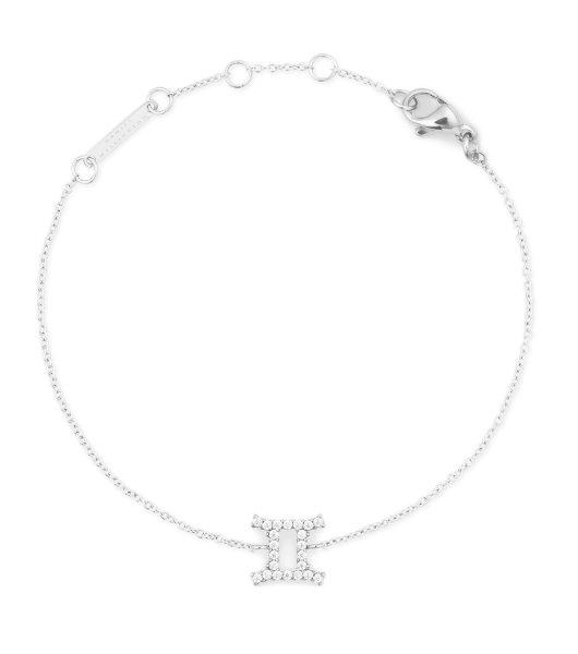 Daniel Wellington Acél lánc karkötő Ikrek Crystal Zodiac DW00400933