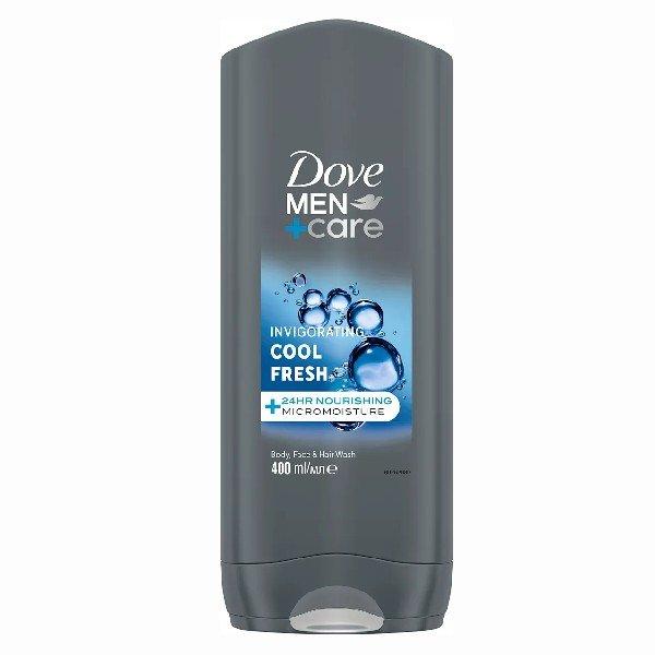 Dove Férfi tusfürdő Men+Care Cool Fresh (Body And Face Wash) 400 ml