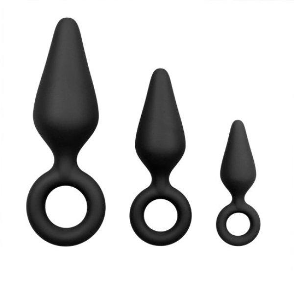 Easytoys Buttplugs with Pull Ring