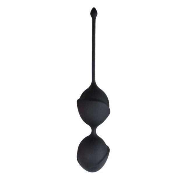 EASYTOYS GEISHA COLLECTION Black Double Vagina Balls