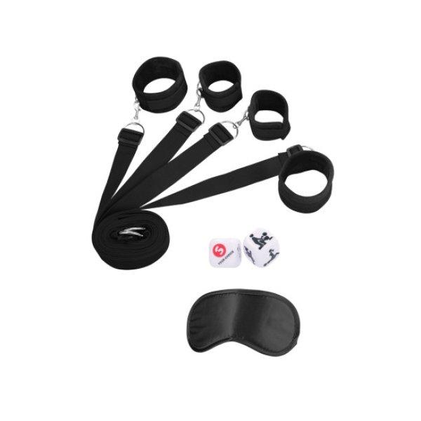 Ouch! bed bindings restraint system